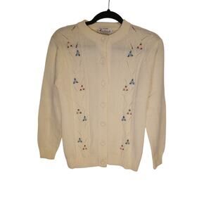 VTG Andante Womens Small 100% Virgin Acrylic Sweater B14